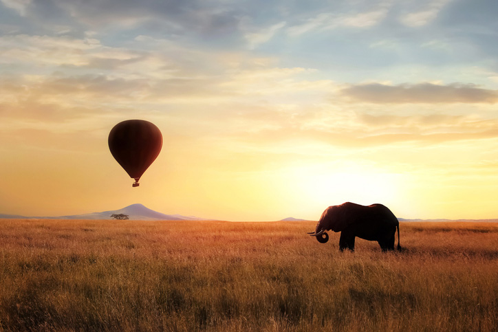 serengeti balloon safari